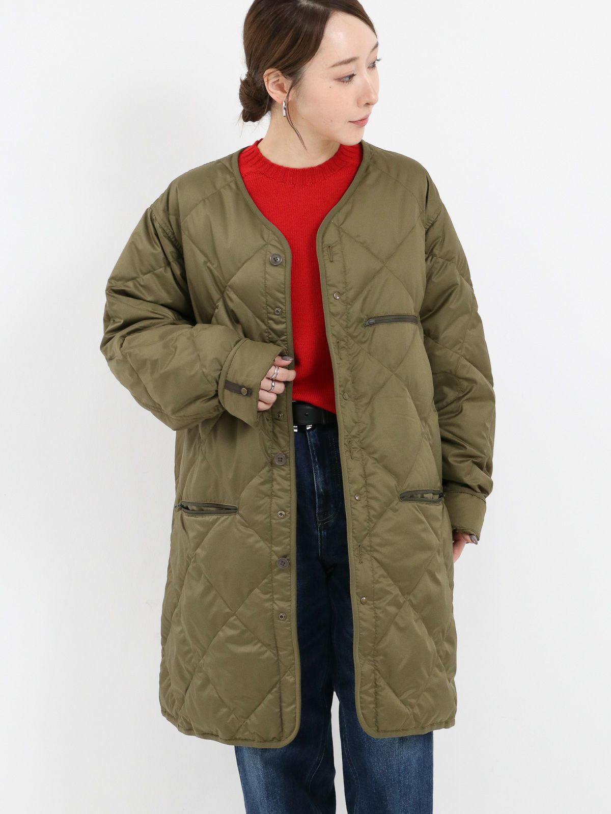 [ MODMNT / モドメント ] LINER DOWN COAT / ライナーダウンコート