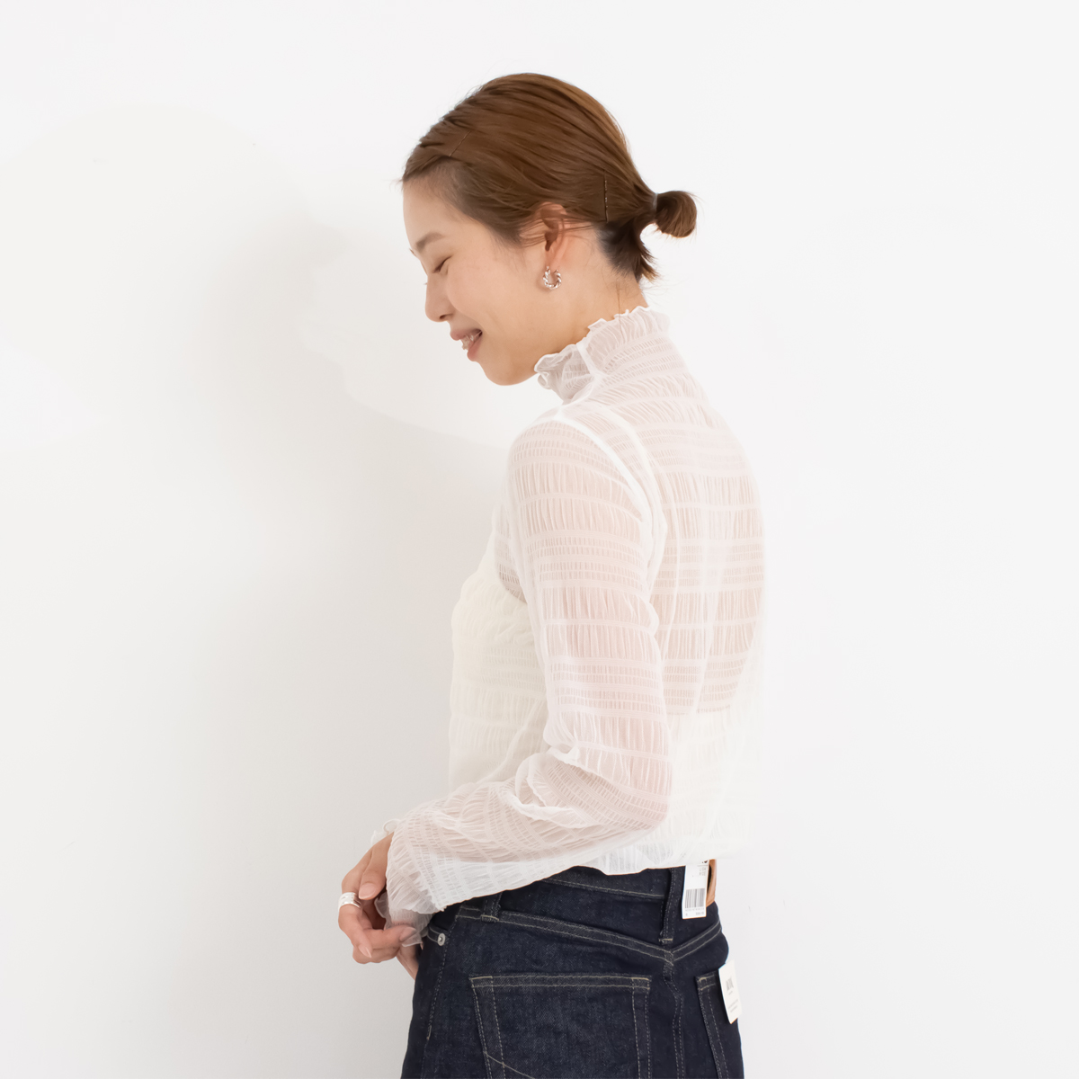 シャーリングチュールインナー