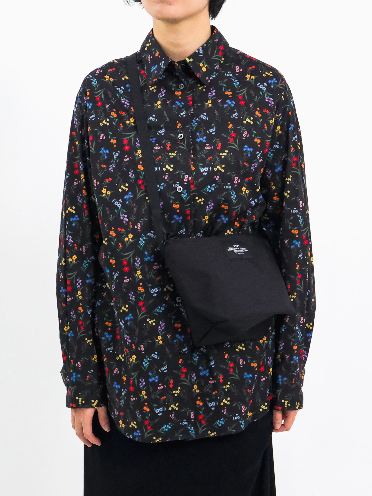 ロングベーシックシャツ