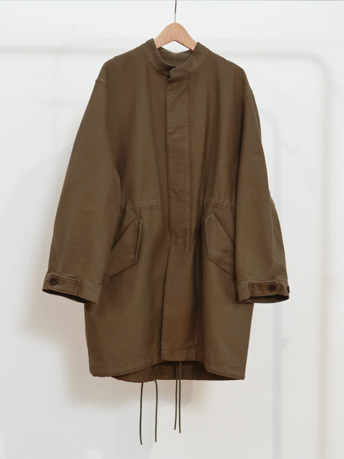 HIGH DENSITY MOLESKIN COAT