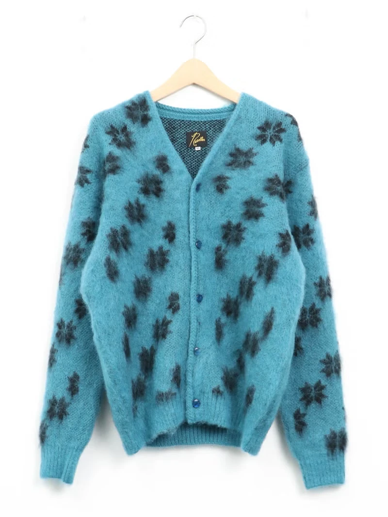 Mohair Cardigan - Snowflake