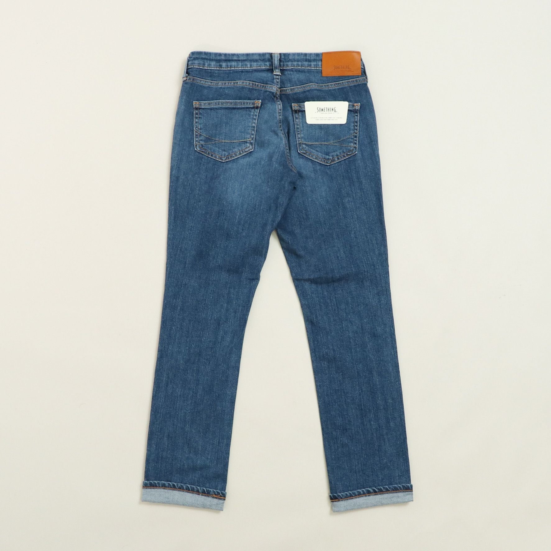 その他 Hana SOMETHING ] HANA TAPERED STRAIGHT
