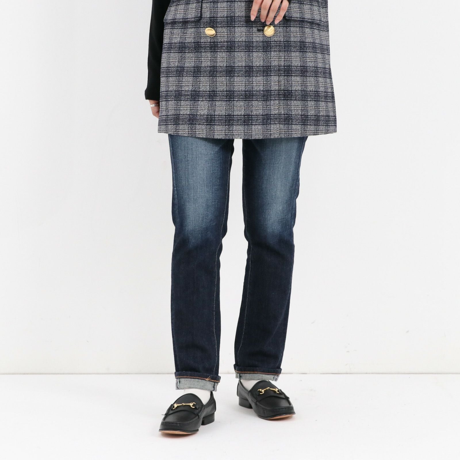 【HANA】ラウンドオーバル[14347]変更１０点 SOMETHING ] HANA TAPERED STRAIGHT