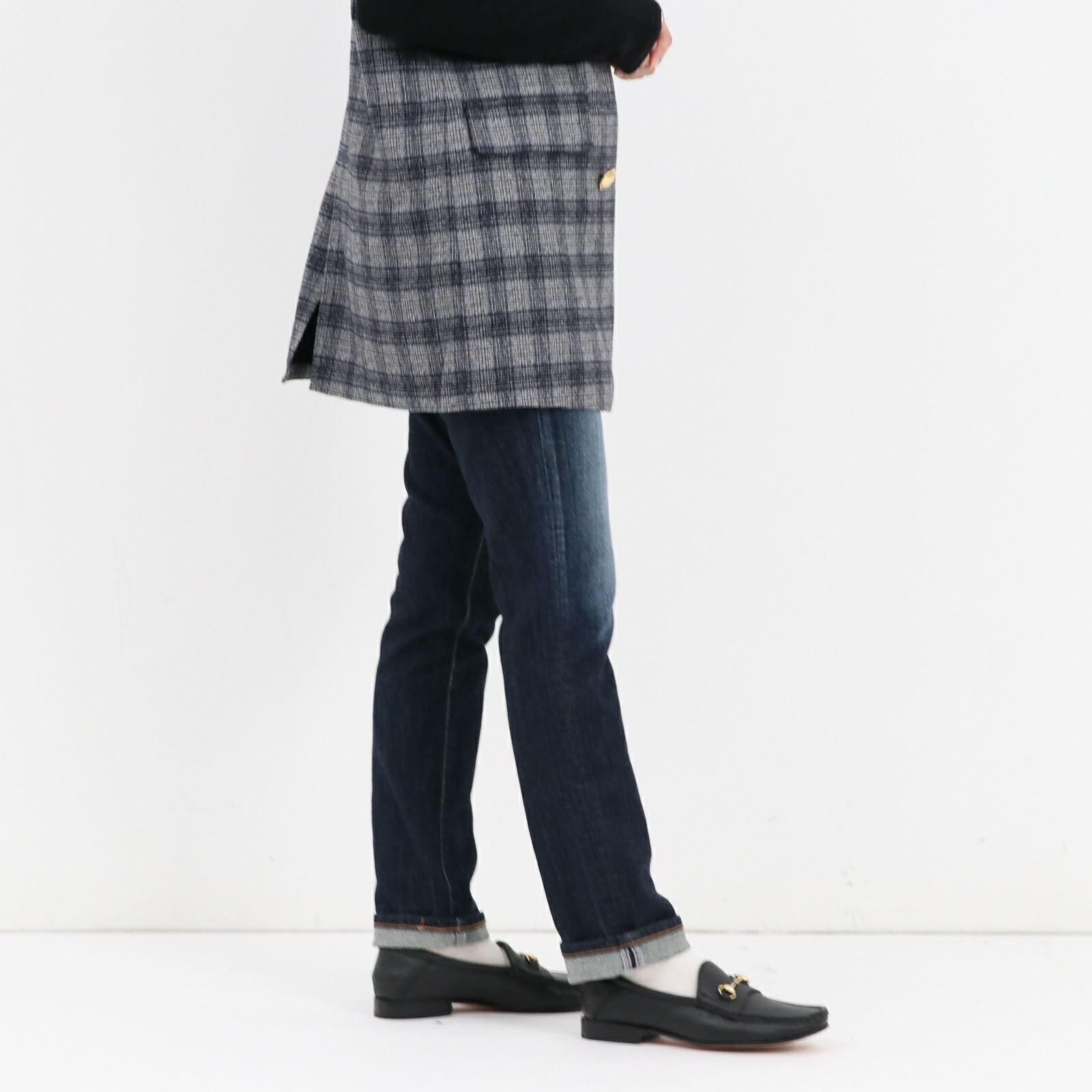 SOMETHING ] HANA TAPERED STRAIGHT