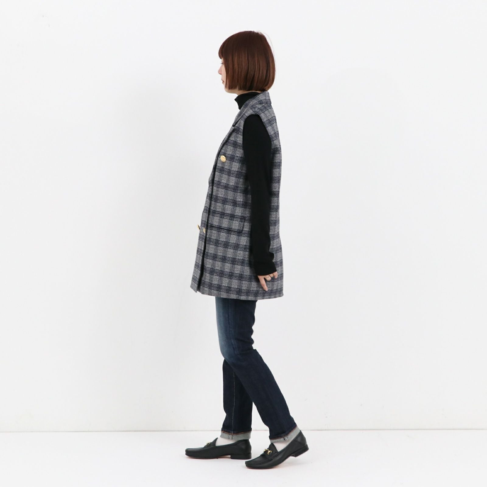 SOMETHING ] HANA TAPERED STRAIGHT
