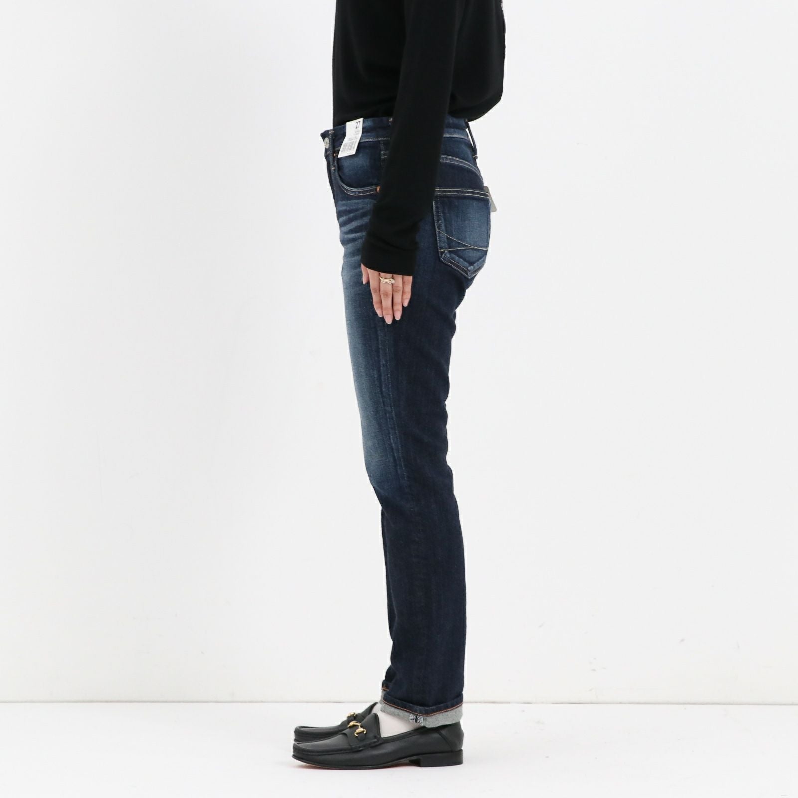 SOMETHING ] HANA TAPERED STRAIGHT