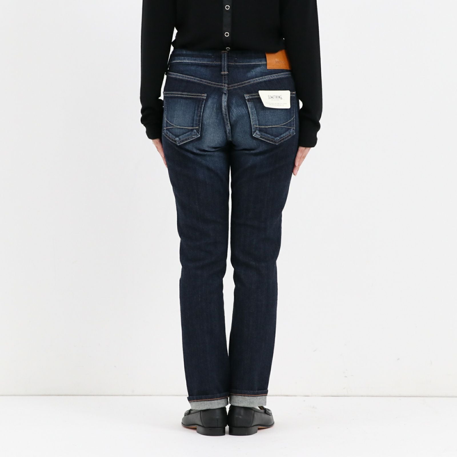 SOMETHING ] HANA TAPERED STRAIGHT