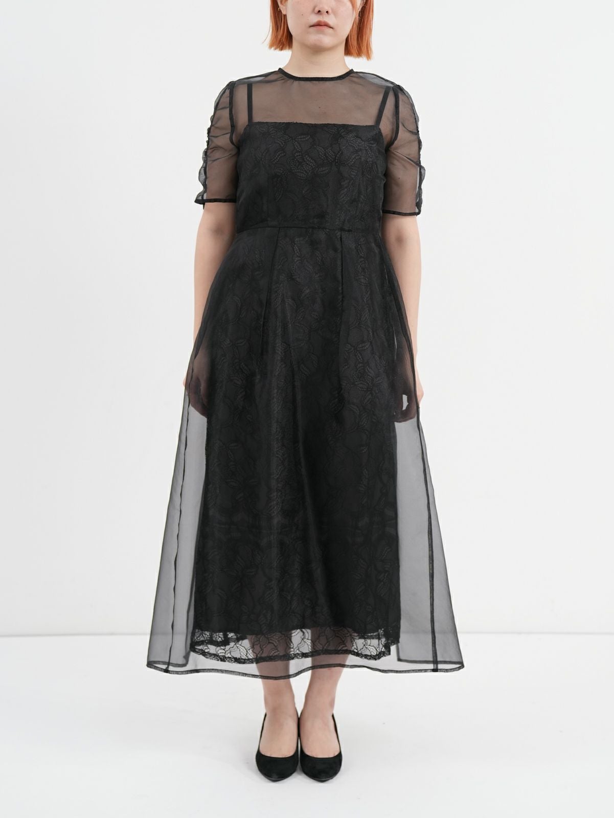 kaene ] エプロンレースドレス | FUKAYA FASHION STORES ONLINE