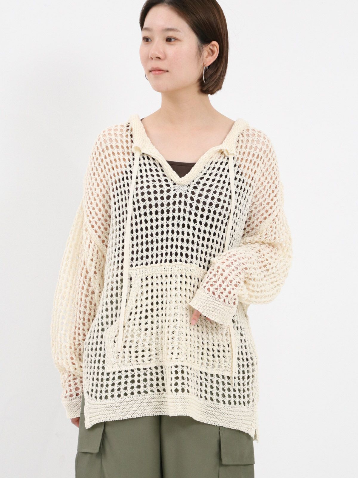 enrica ] メッシュプルオーバー | FUKAYA FASHION STORES ONLINE