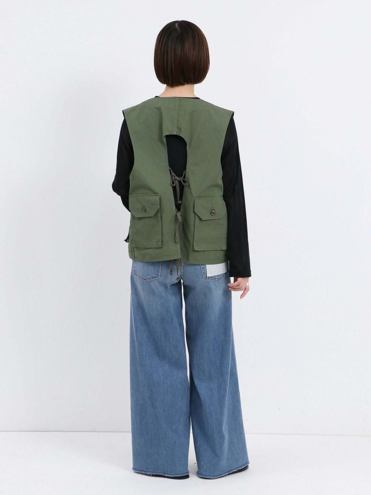 ENGINEERED GARMENTS ] C-1 Vest - Cotton Ripstop / C-1ベスト