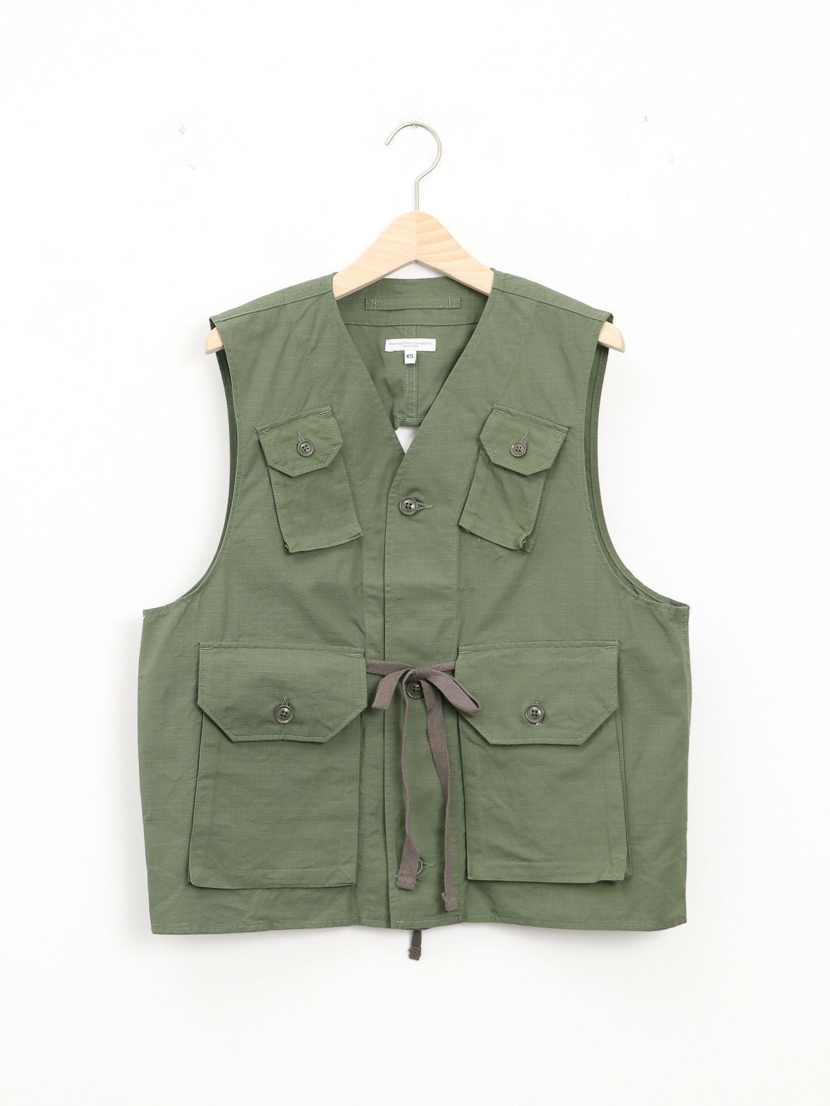 ENGINEERED GARMENTS ] C-1 Vest - Cotton Ripstop / C-1ベスト