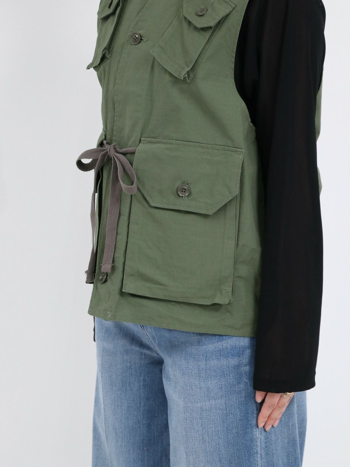 ENGINEERED GARMENTS ] C-1 Vest - Cotton Ripstop / C-1ベスト