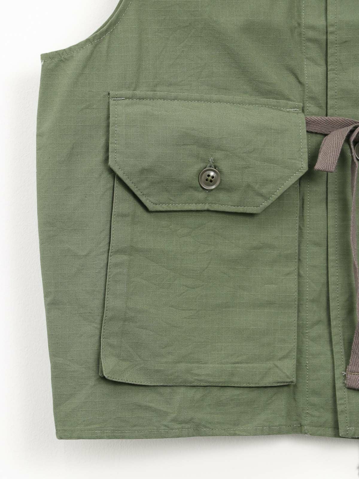 ENGINEERED GARMENTS ] C-1 Vest - Cotton Ripstop / C-1ベスト