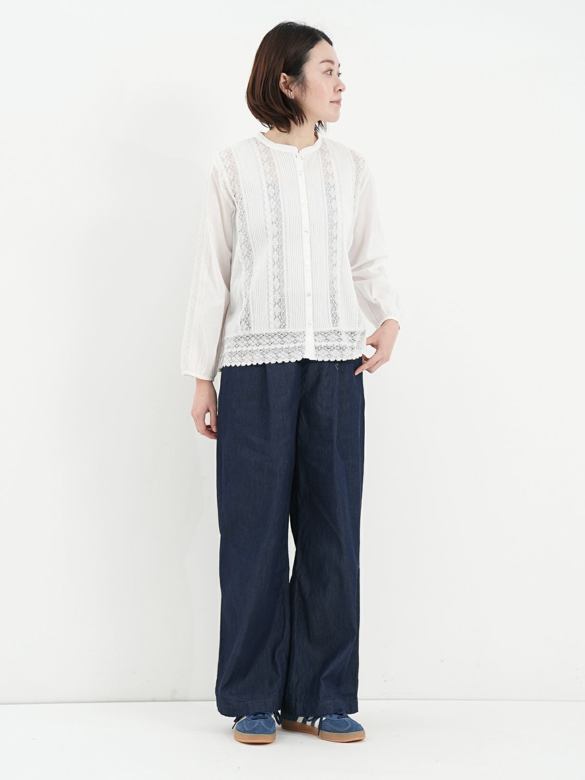 別注 [ RONNIE SCOTT'S ] タックワイドデニム | FUKAYA FASHION STORES