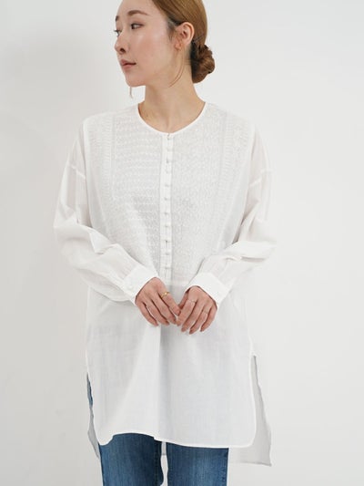 maison de soil ] エンブロイダリーブラウス | FUKAYA FASHION STORES 