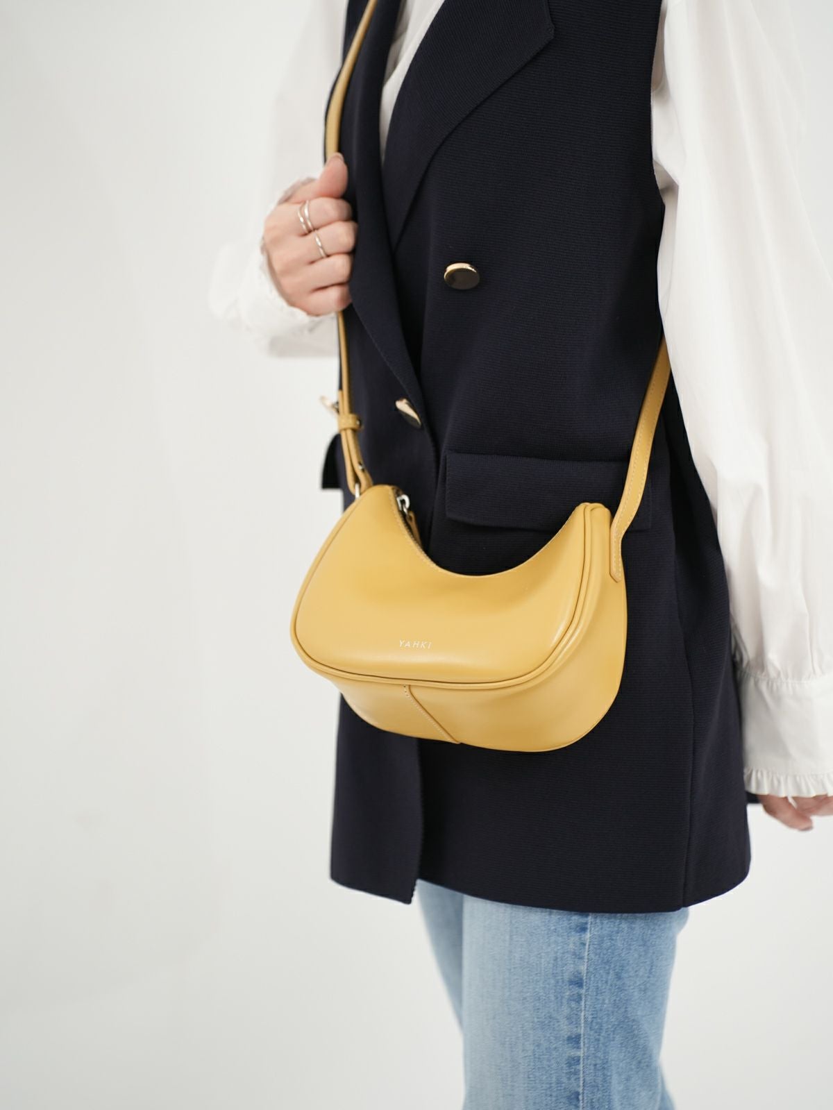 バッグ YAHKI Soft W Face Cross Body Bag YAHKI ] CROSSBODY BAG - SOFT W FACE / クロスボディバッグ | FUKAYA