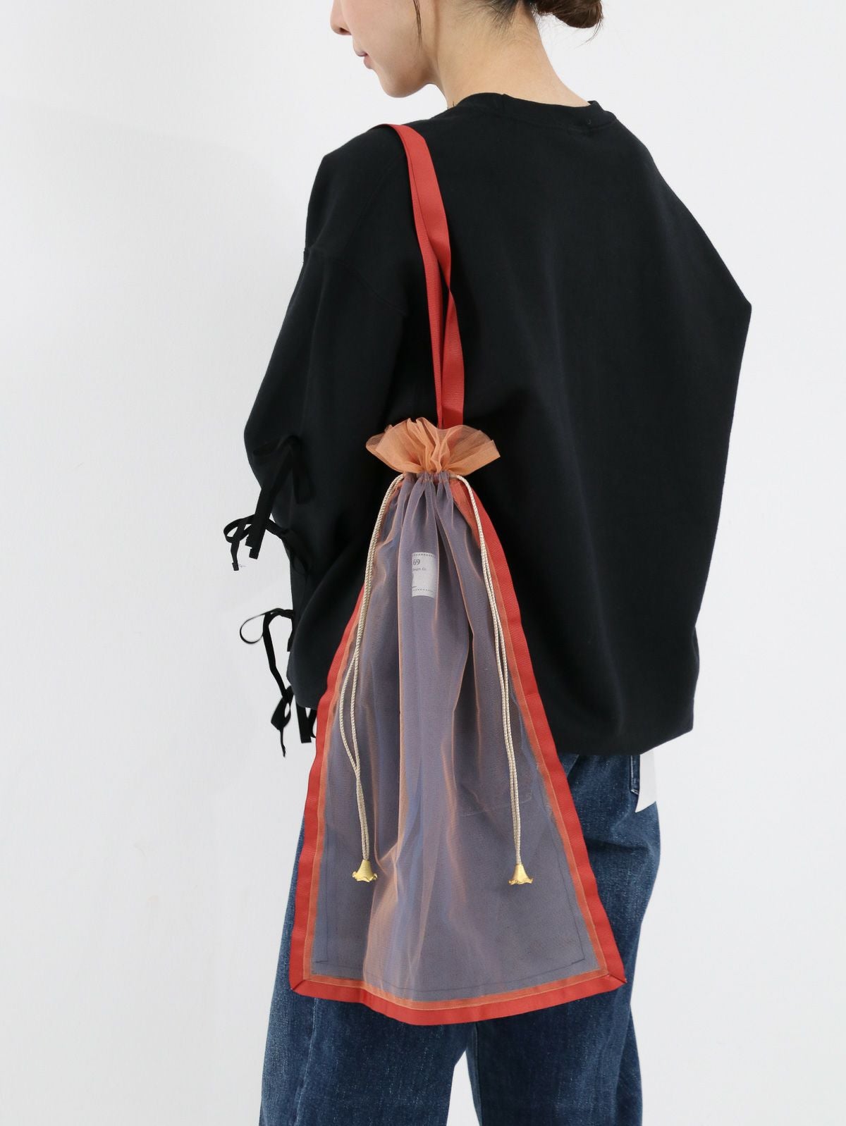 DIR 69 ] TULLE DOUBLE BAG / チュールバッグ | FUKAYA FASHION STORES