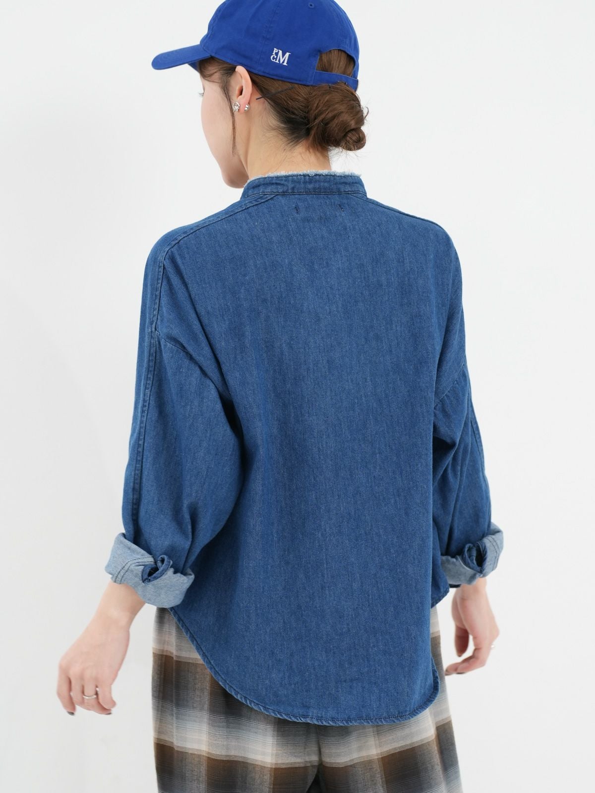 BLANC basque ] パールボタンデニムシャツ | FUKAYA FASHION STORES ONLINE