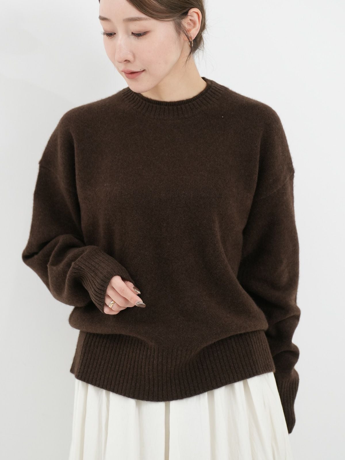 TICCA ] ヤククルーネックプルオーバー | FUKAYA FASHION STORES ONLINE