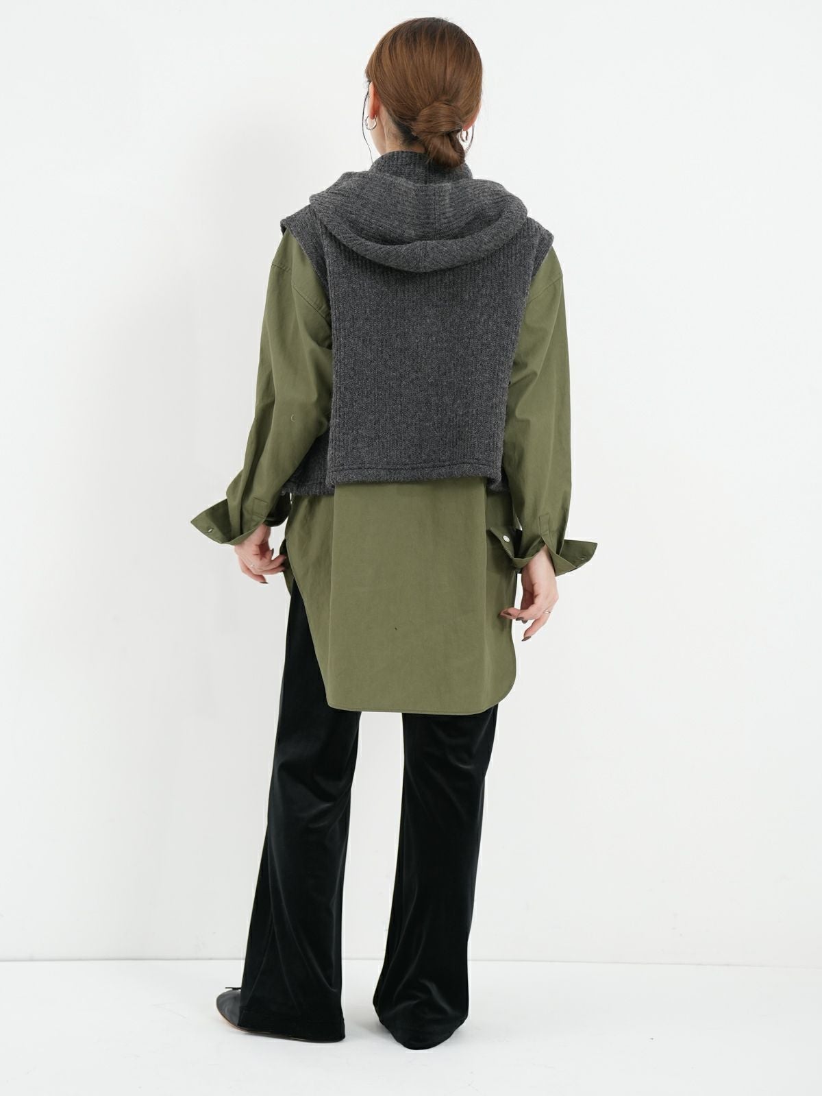 別注 [ RONNIE SCOTT'S ] ベロアフレアパンツ | FUKAYA FASHION STORES