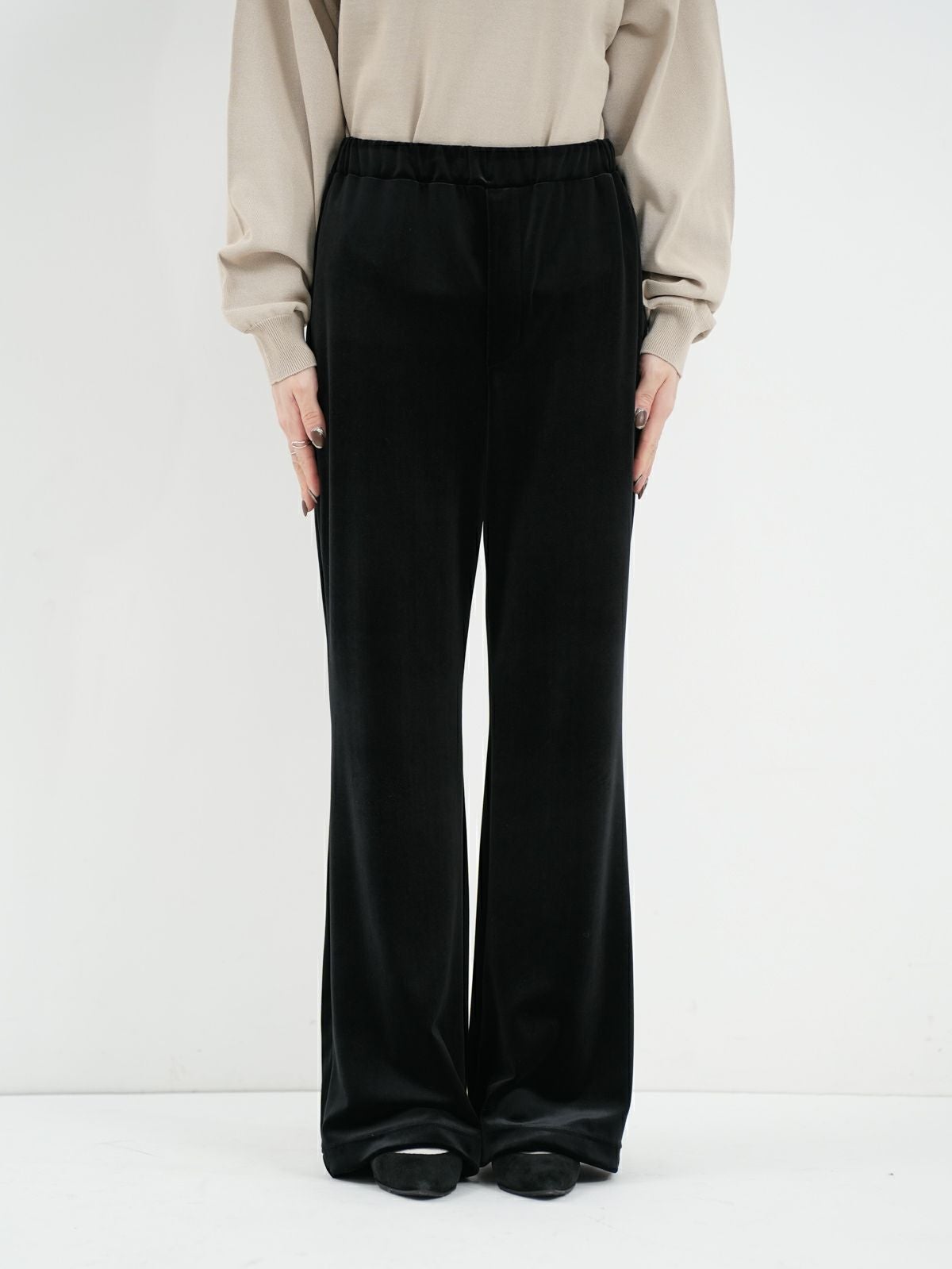 別注 [ RONNIE SCOTT'S ] ベロアフレアパンツ | FUKAYA FASHION STORES