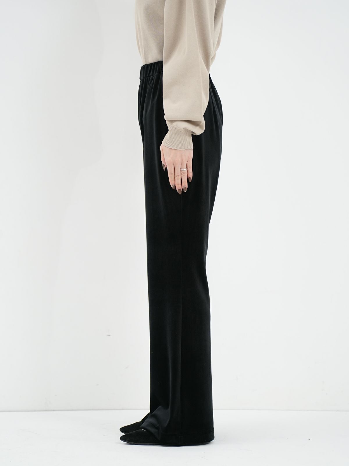 別注 [ RONNIE SCOTT'S ] ベロアフレアパンツ | FUKAYA FASHION STORES