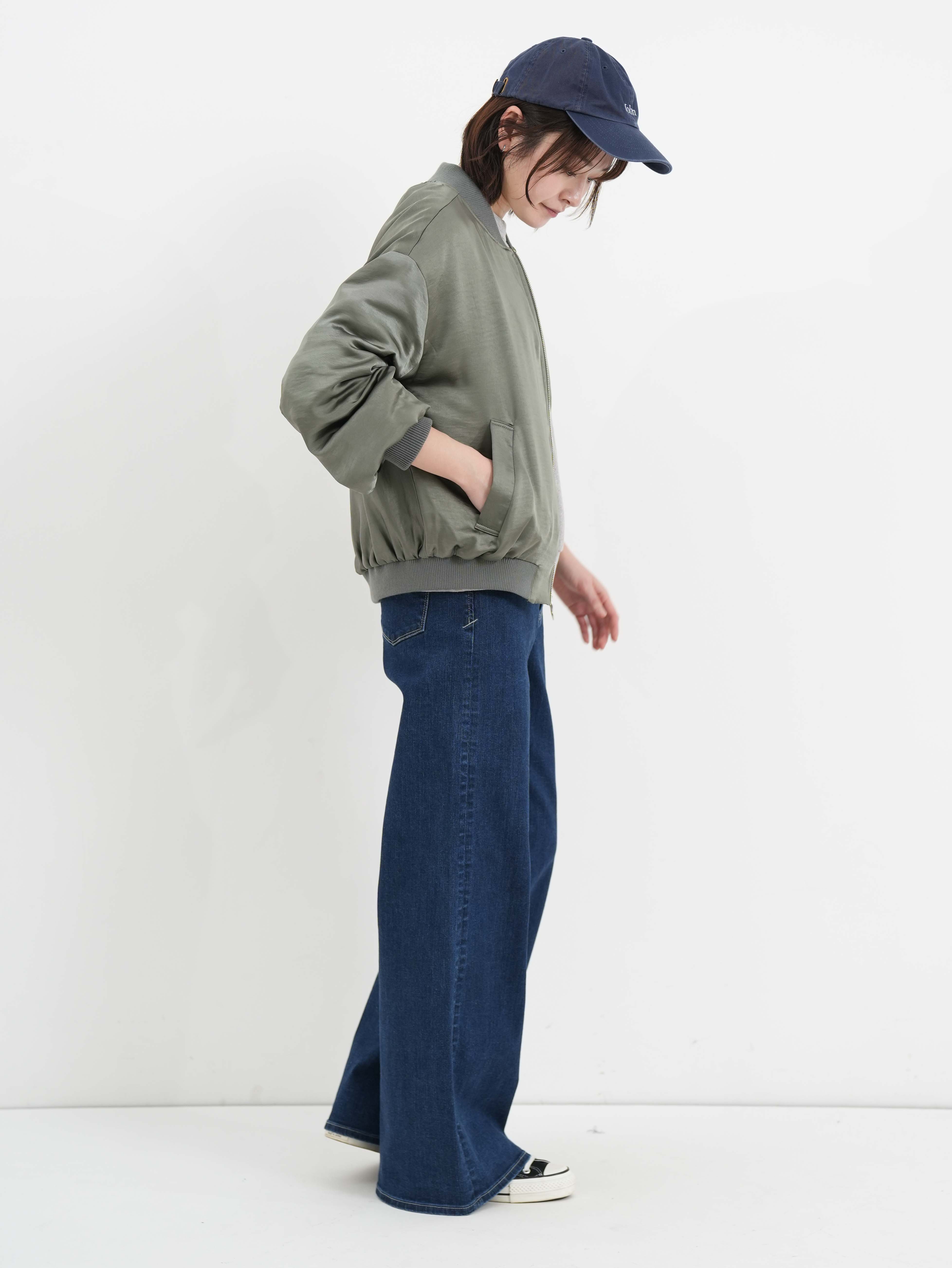 YANUK ] WIDE FLARE WIN / ワイドフレアデニム | FUKAYA FASHION