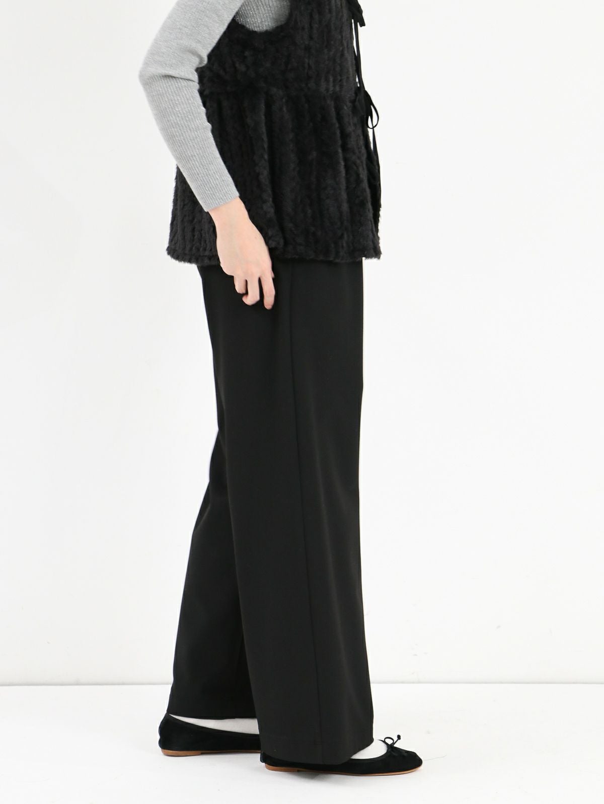 trois ] セミワイドパンツ | FUKAYA FASHION STORES ONLINE