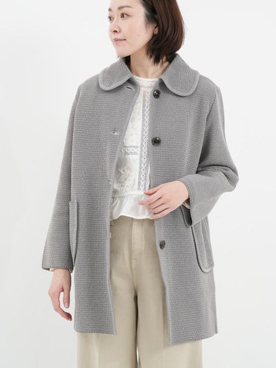 Manna ] ライトウェイト鹿の子ニットコート | FUKAYA FASHION STORES 