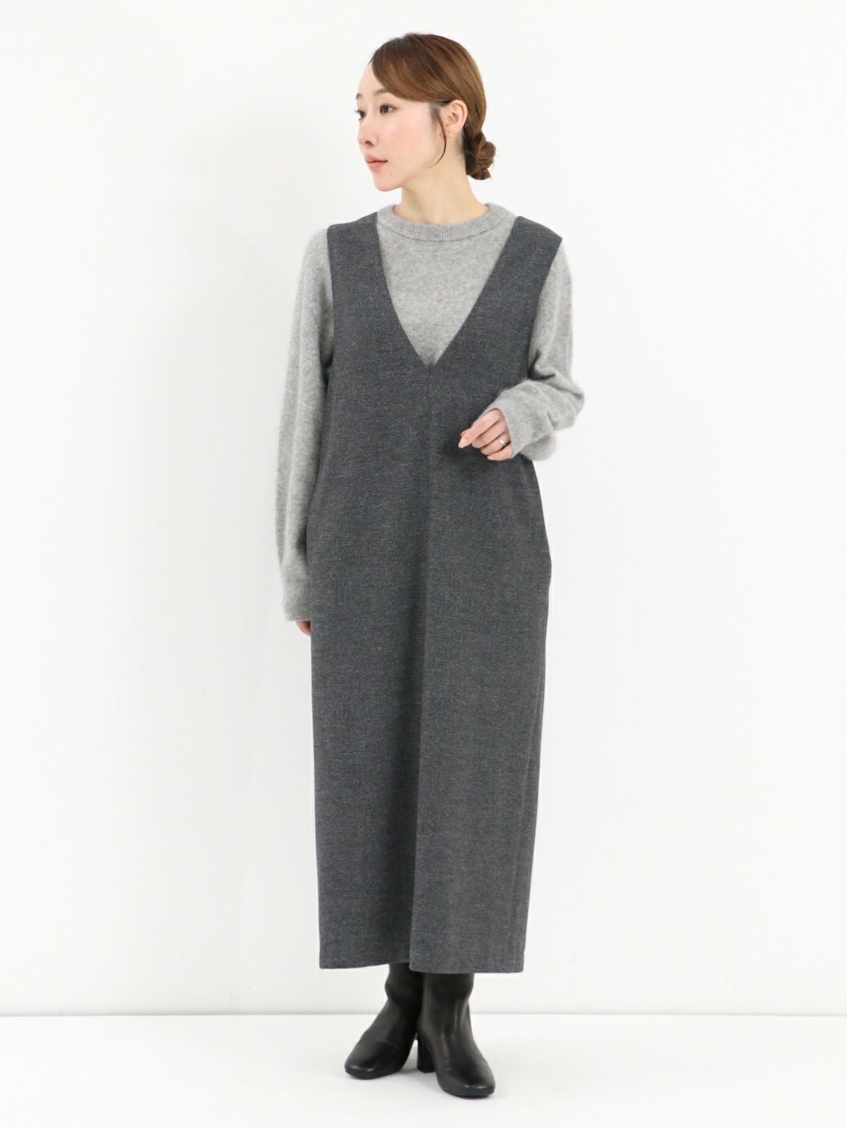 大人気のドニーユ⭐️オールインワンの即戦力。黒　　新品　Sサイズ DONEEYU | FUKAYA FASHION STORES ONLINE