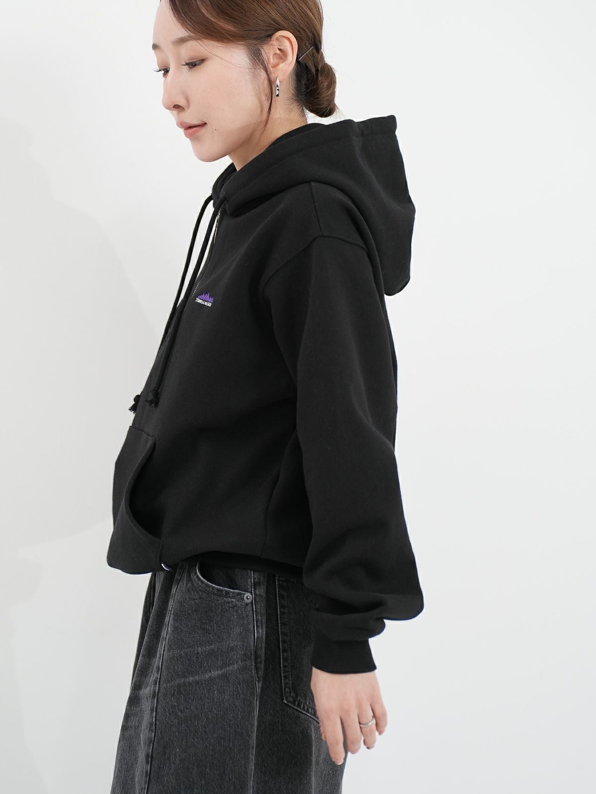 THOUSAND MILE ] HALF ZIP PARKER / ハーフジップパーカー | FUKAYA