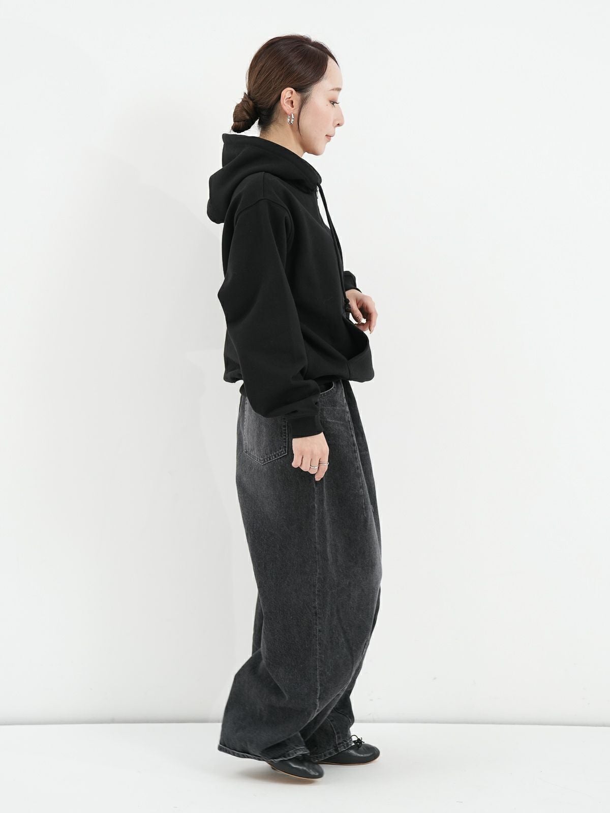 THOUSAND MILE ] HALF ZIP PARKER / ハーフジップパーカー | FUKAYA