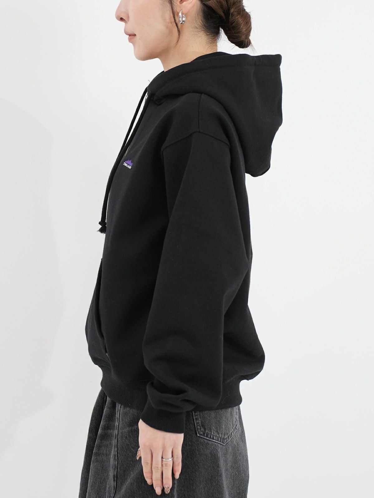THOUSAND MILE ] HALF ZIP PARKER / ハーフジップパーカー | FUKAYA