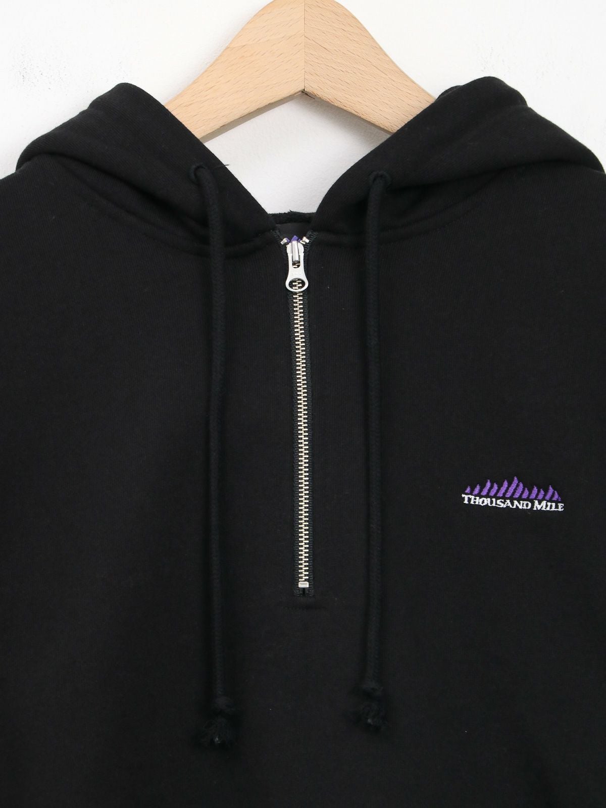 THOUSAND MILE ] HALF ZIP PARKER / ハーフジップパーカー | FUKAYA
