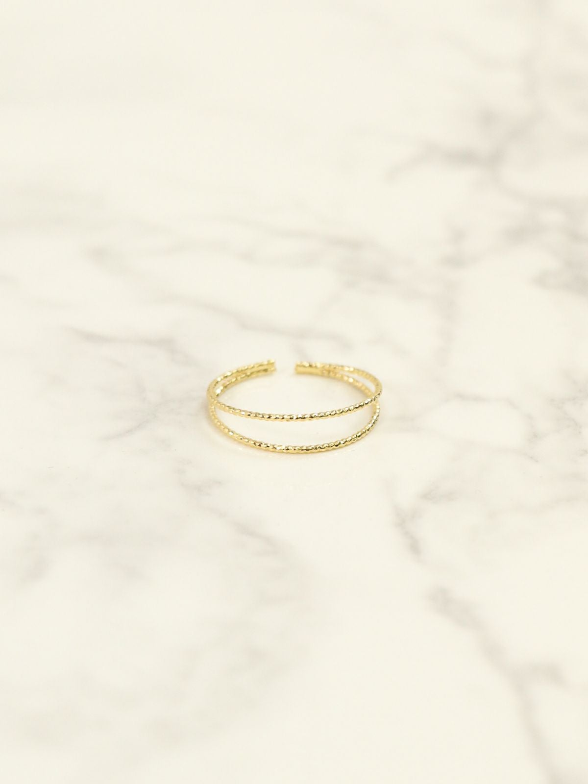 [ Caroline Najman / キャロラインナジマン ] RING - N10 / リング - N10 Gold