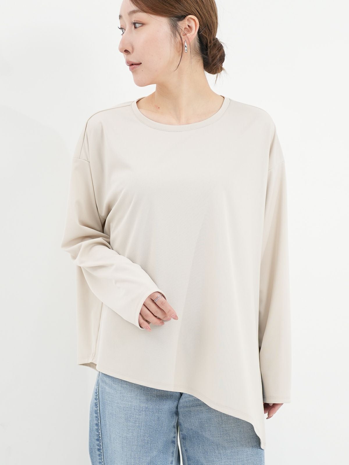 Dignite Collier ] アシメプルオーバー | FUKAYA FASHION STORES ONLINE