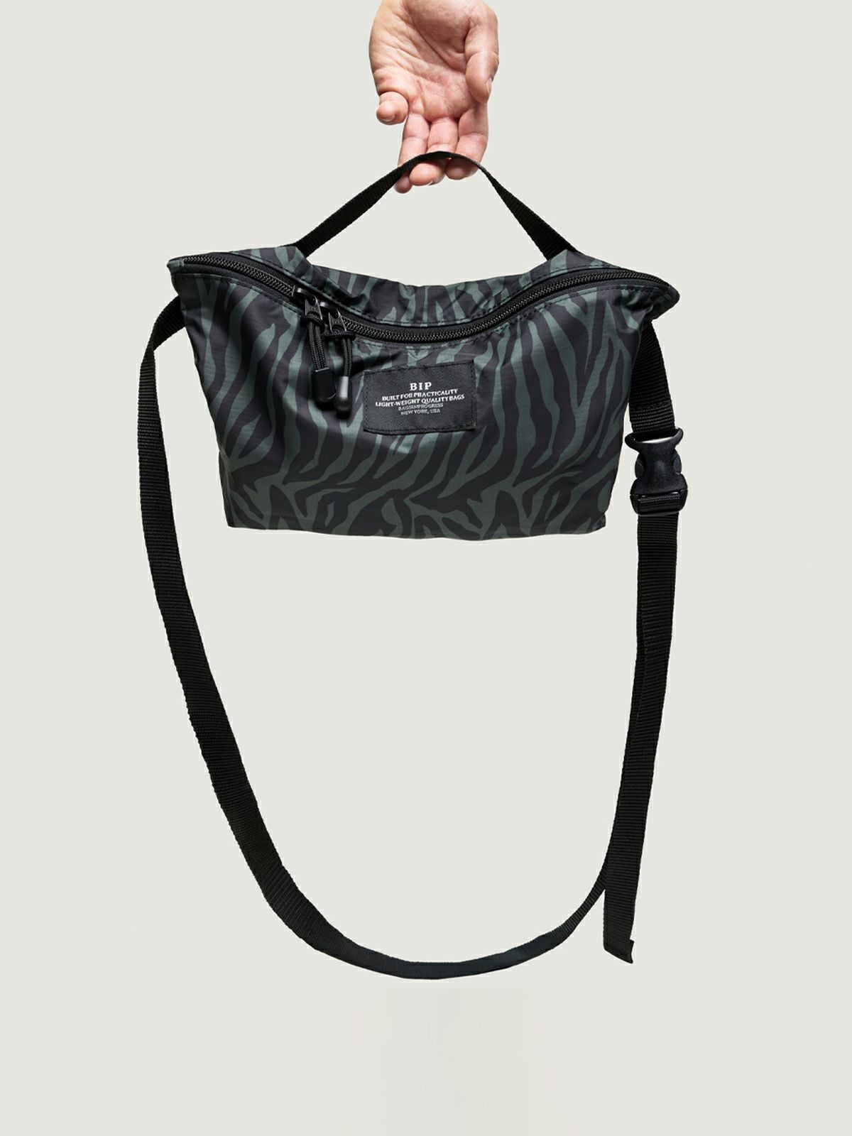 BAGSINPROGRESS ] FANNYPACK CROSSBODY - Zebra / ファニーパック