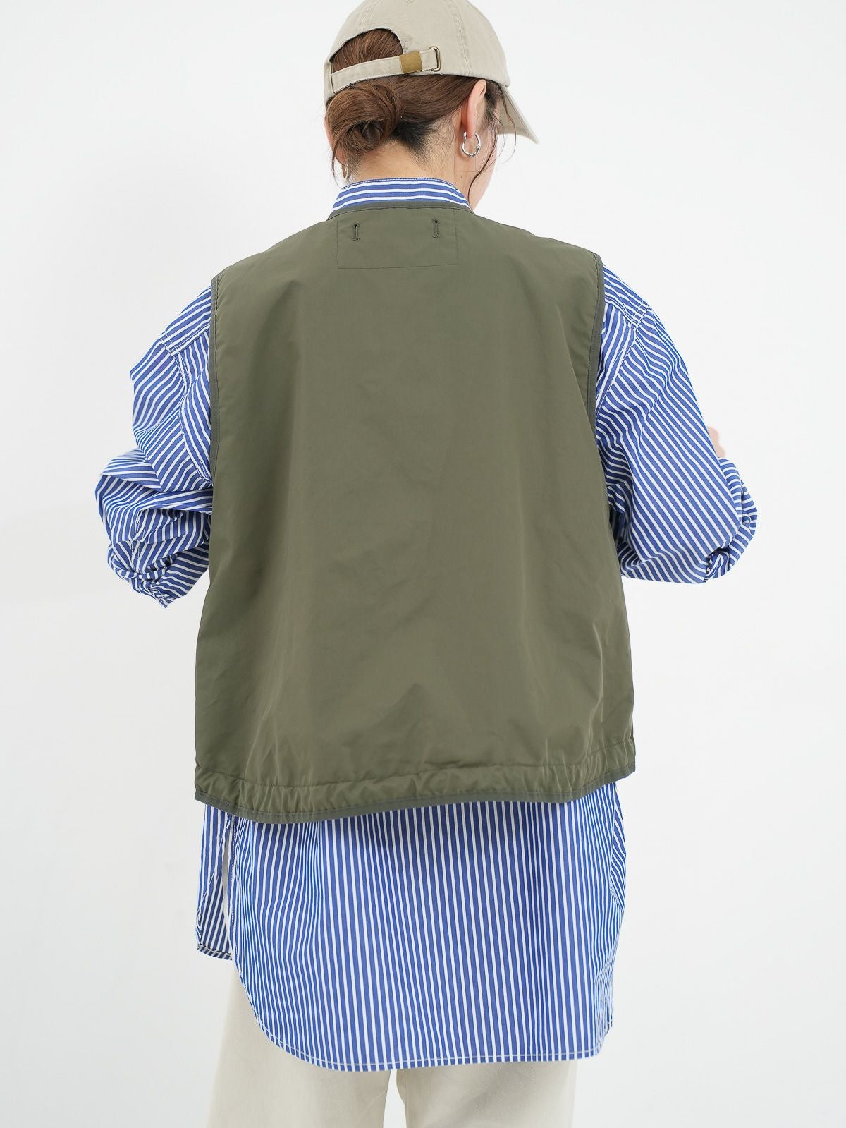 ROYAL NAVY ] バンドカラーシャツストライプ | FUKAYA FASHION STORES