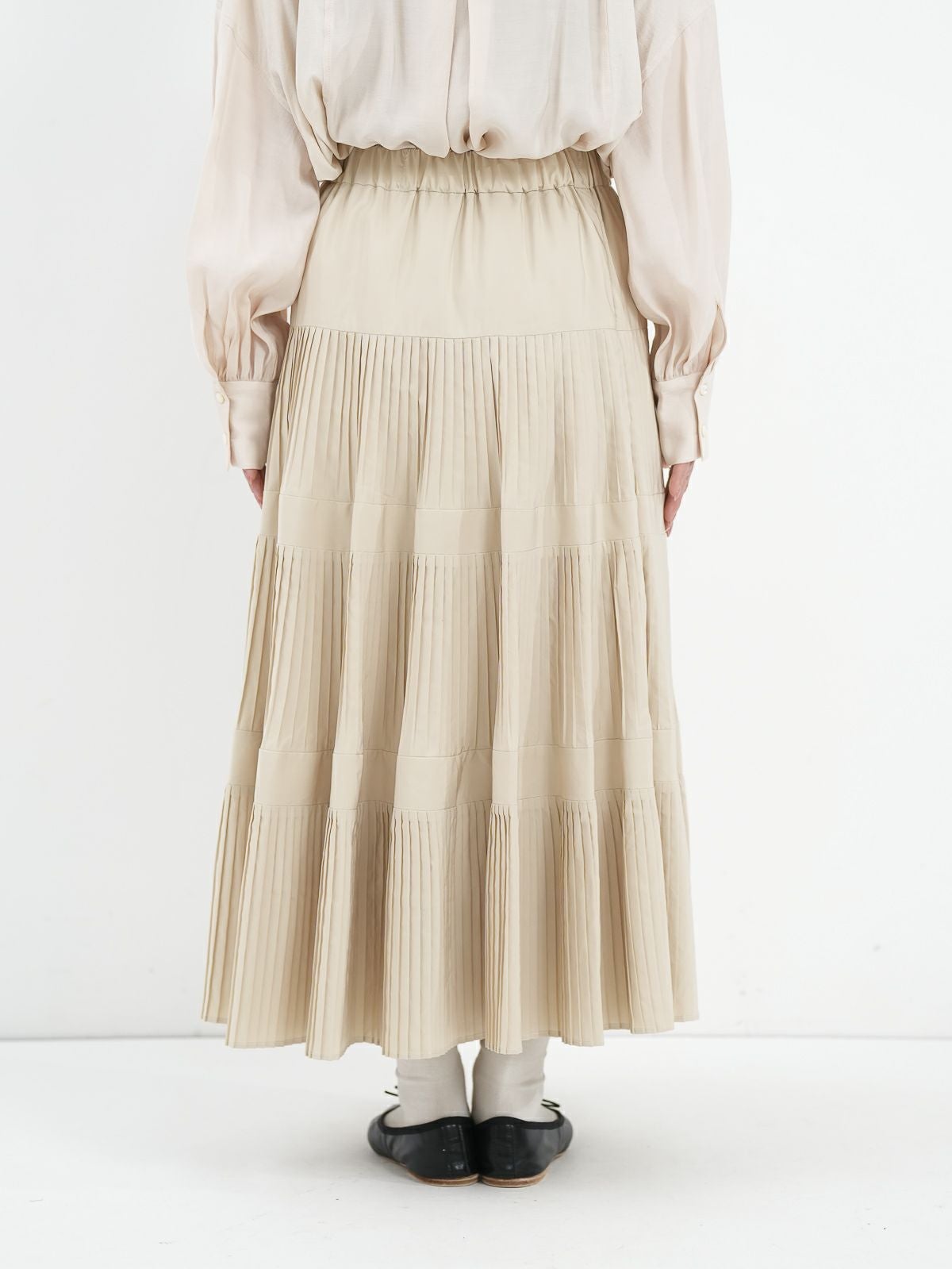 Dignite collier ] 3段プリーツスカート | FUKAYA FASHION STORES ONLINE