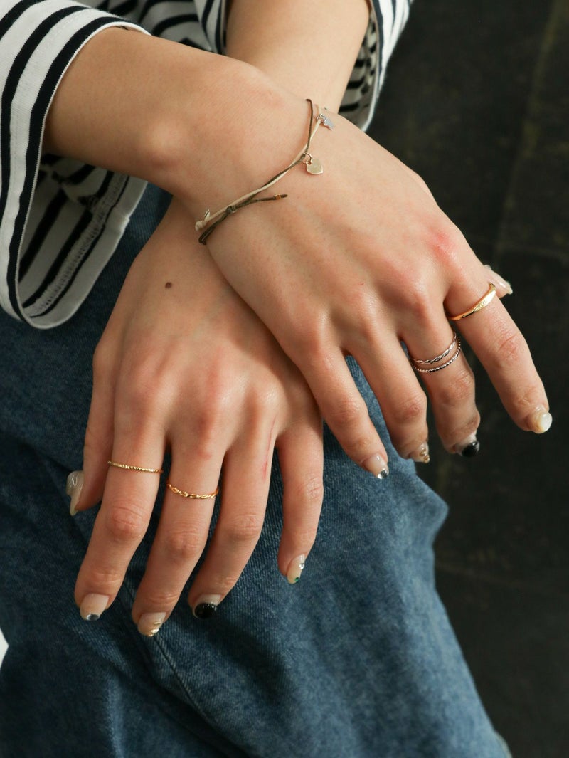 ※左右中指に着用