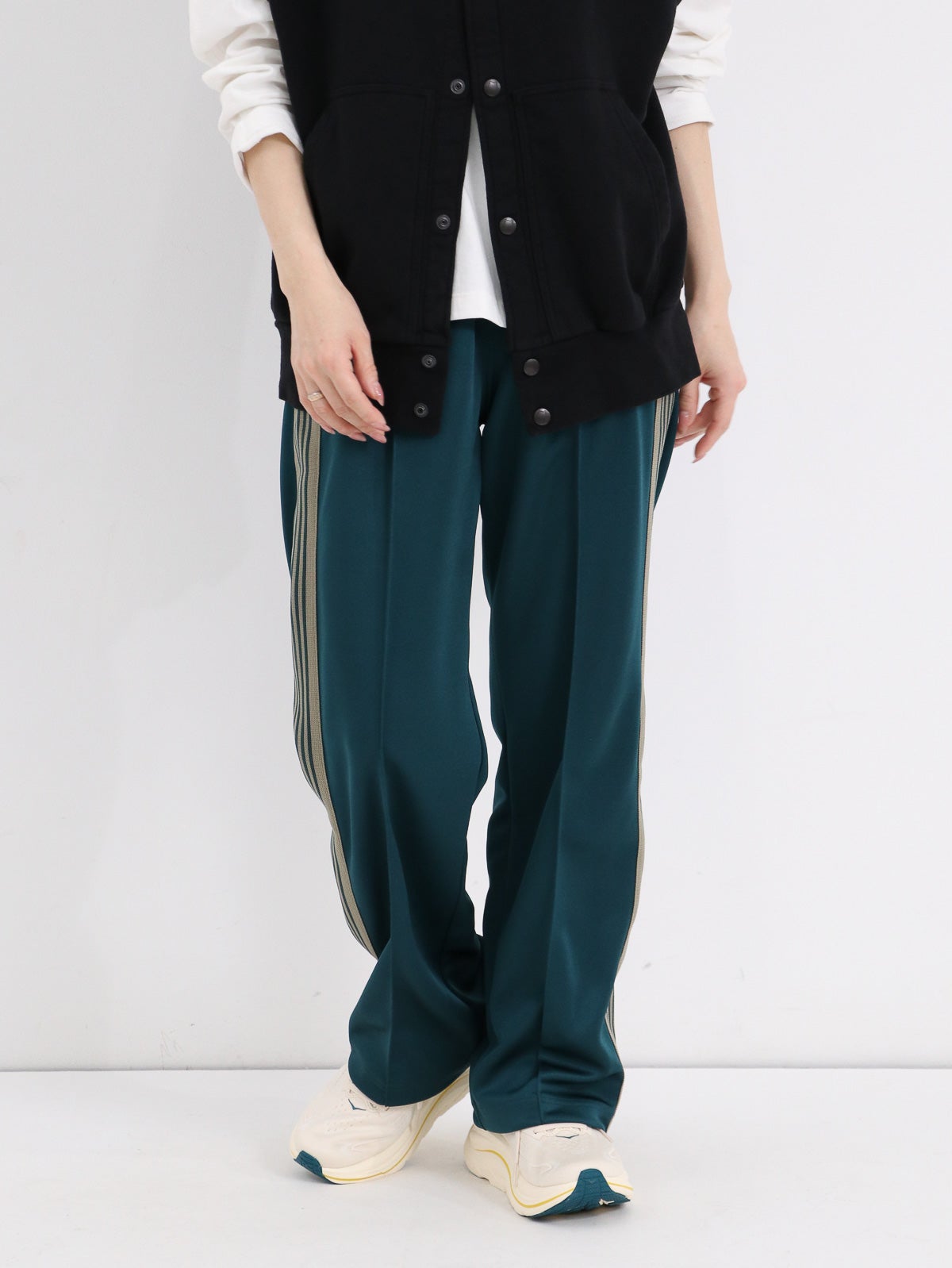 Needles ] Track Pant - Poly Smooth / トラックパンツ | FUKAYA