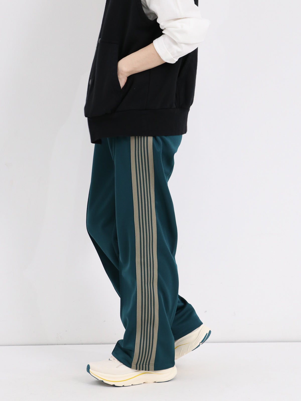 Needles ] Track Pant - Poly Smooth / トラックパンツ | FUKAYA