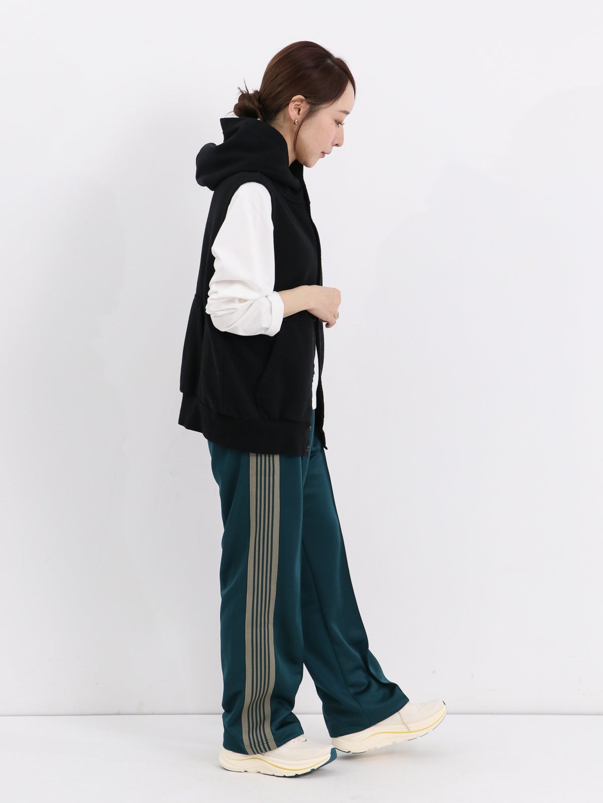 Needles ] Track Pant - Poly Smooth / トラックパンツ | FUKAYA