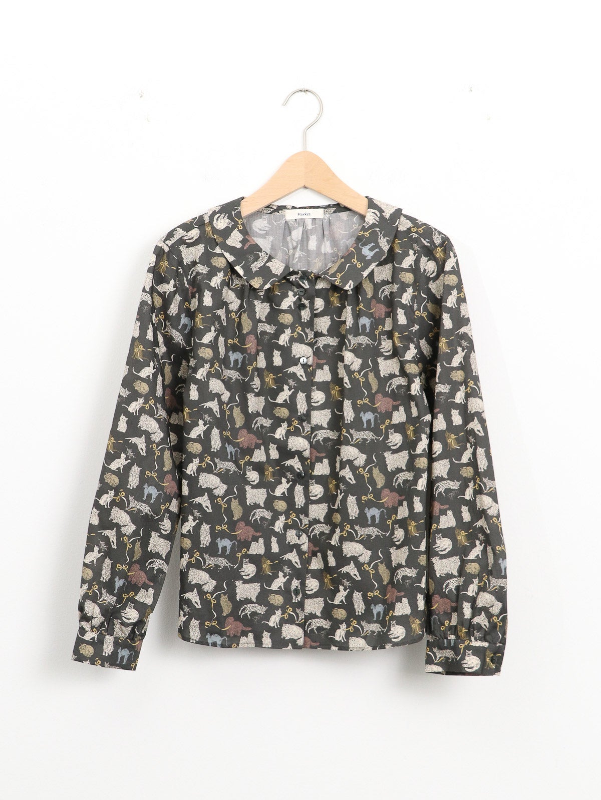 Parkes ] リバティねこ柄ブラウス | FUKAYA FASHION STORES ONLINE