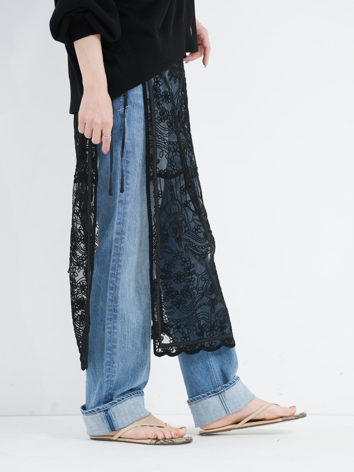 81 BRANCA ] レースラップスカート | FUKAYA FASHION STORES ONLINE