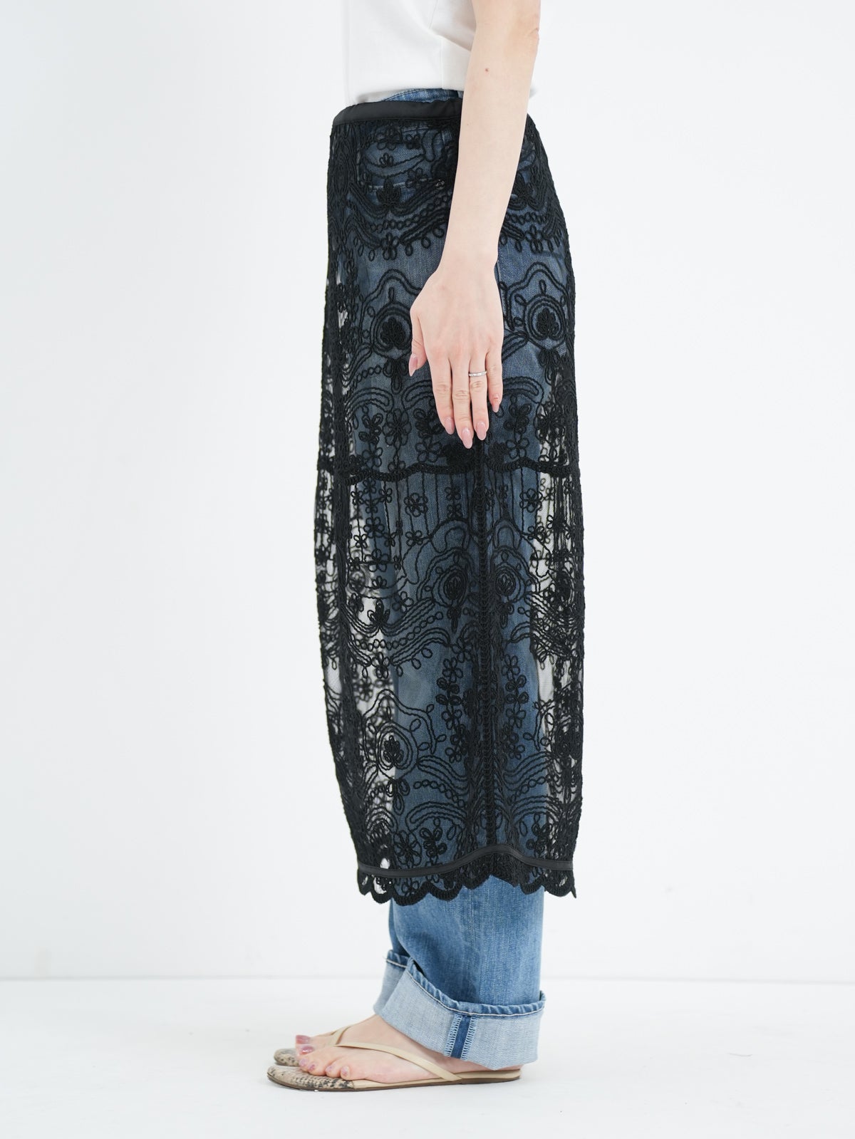 81 BRANCA ] レースラップスカート | FUKAYA FASHION STORES ONLINE