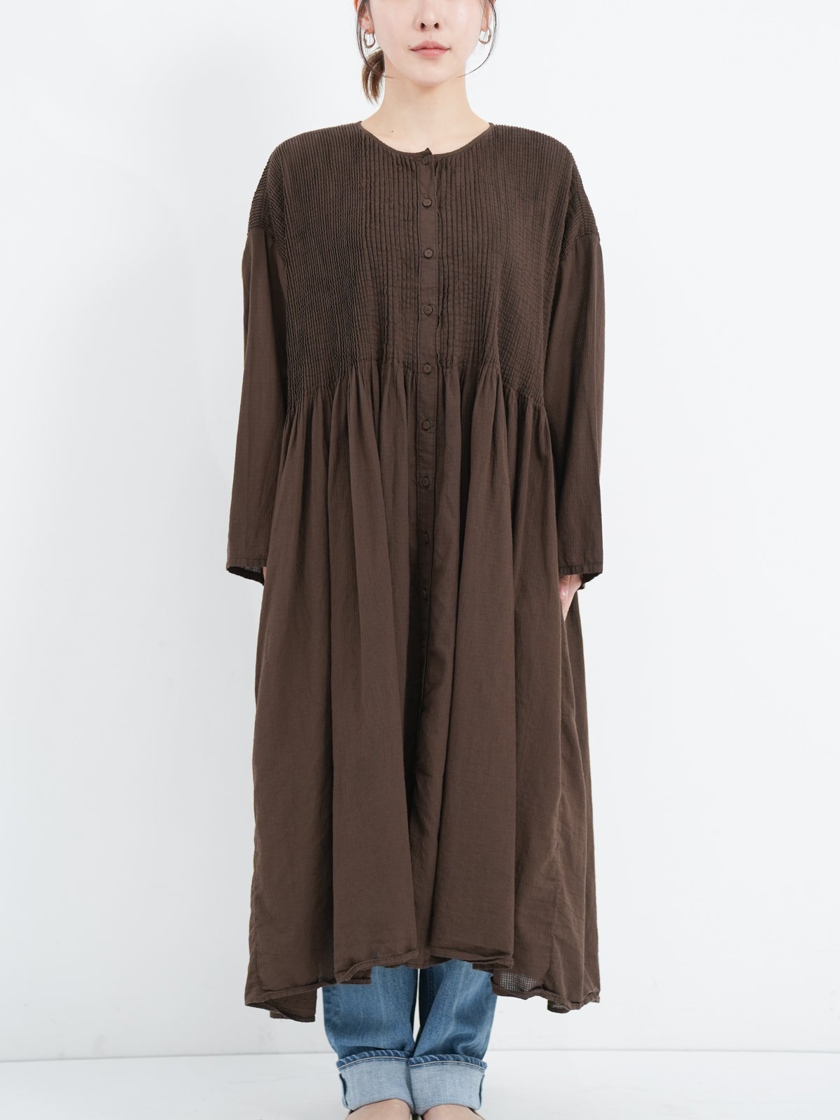 maison de soil ] 切替ギャザーワンピース | FUKAYA FASHION STORES ONLINE