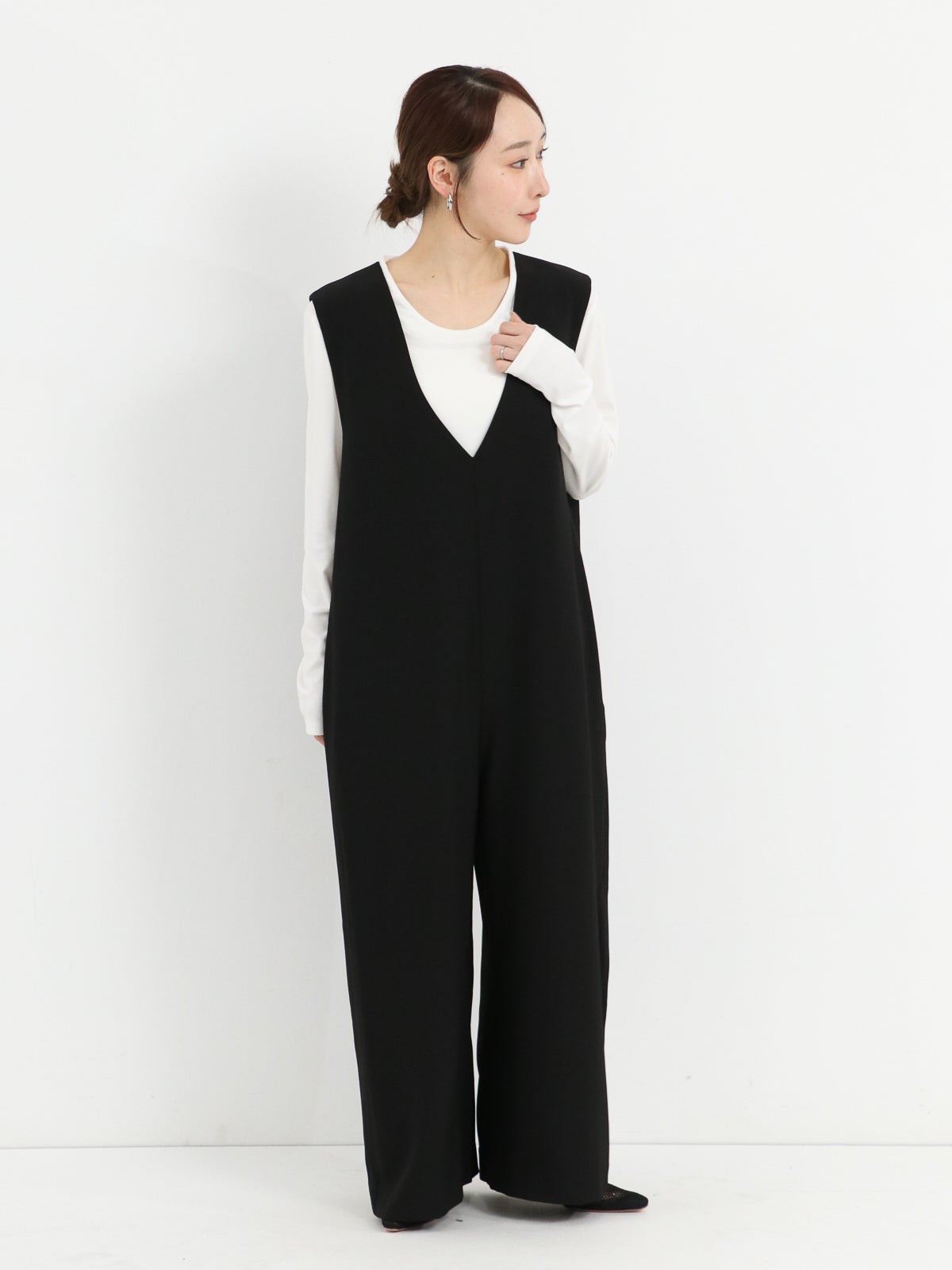 model : 157cm 着用サイズ : 36