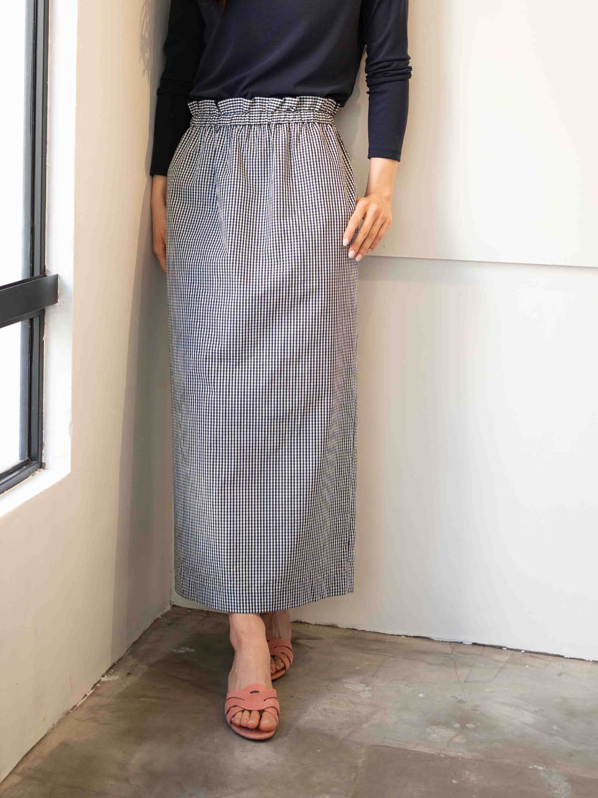 model : 169cm 着用サイズ : 38
