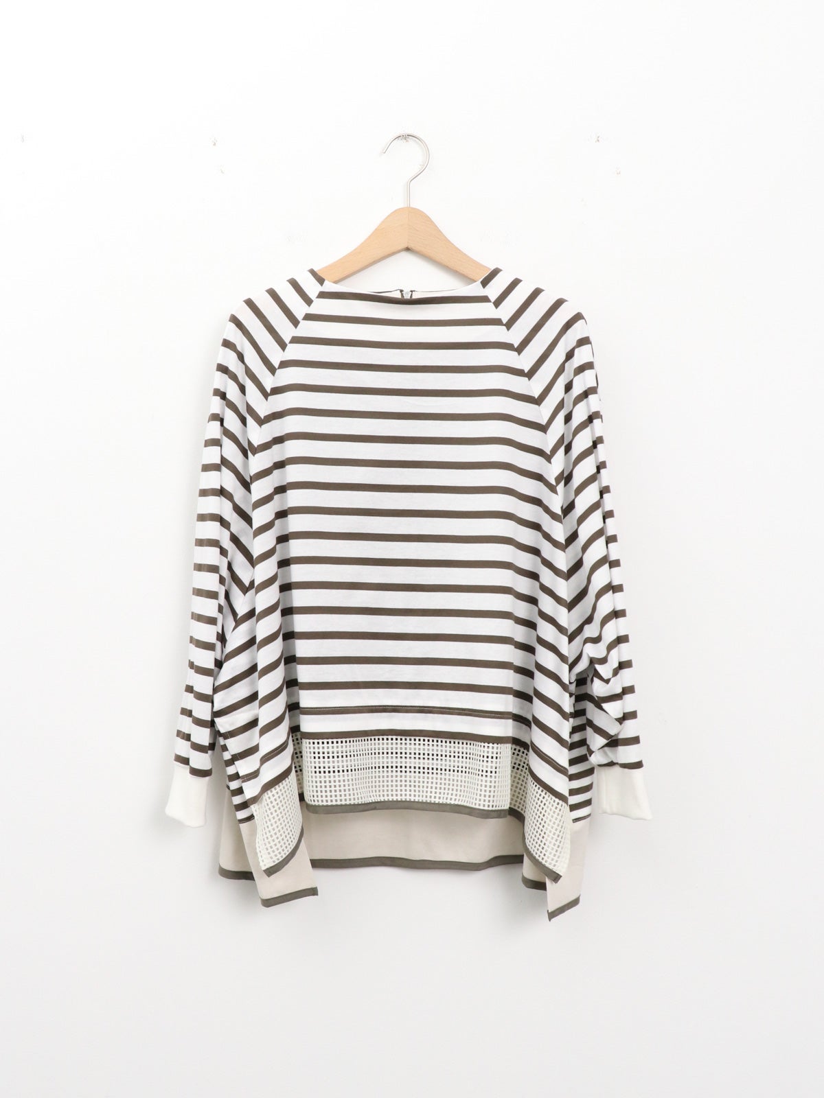 Lallia Mu ] ボーダーフレアプルオーバー | FUKAYA FASHION STORES ONLINE
